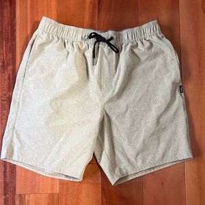 O'Neill Hybrid Tan and Gray Shorts